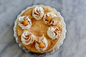6" Pumpkin Swirl Cheesecake