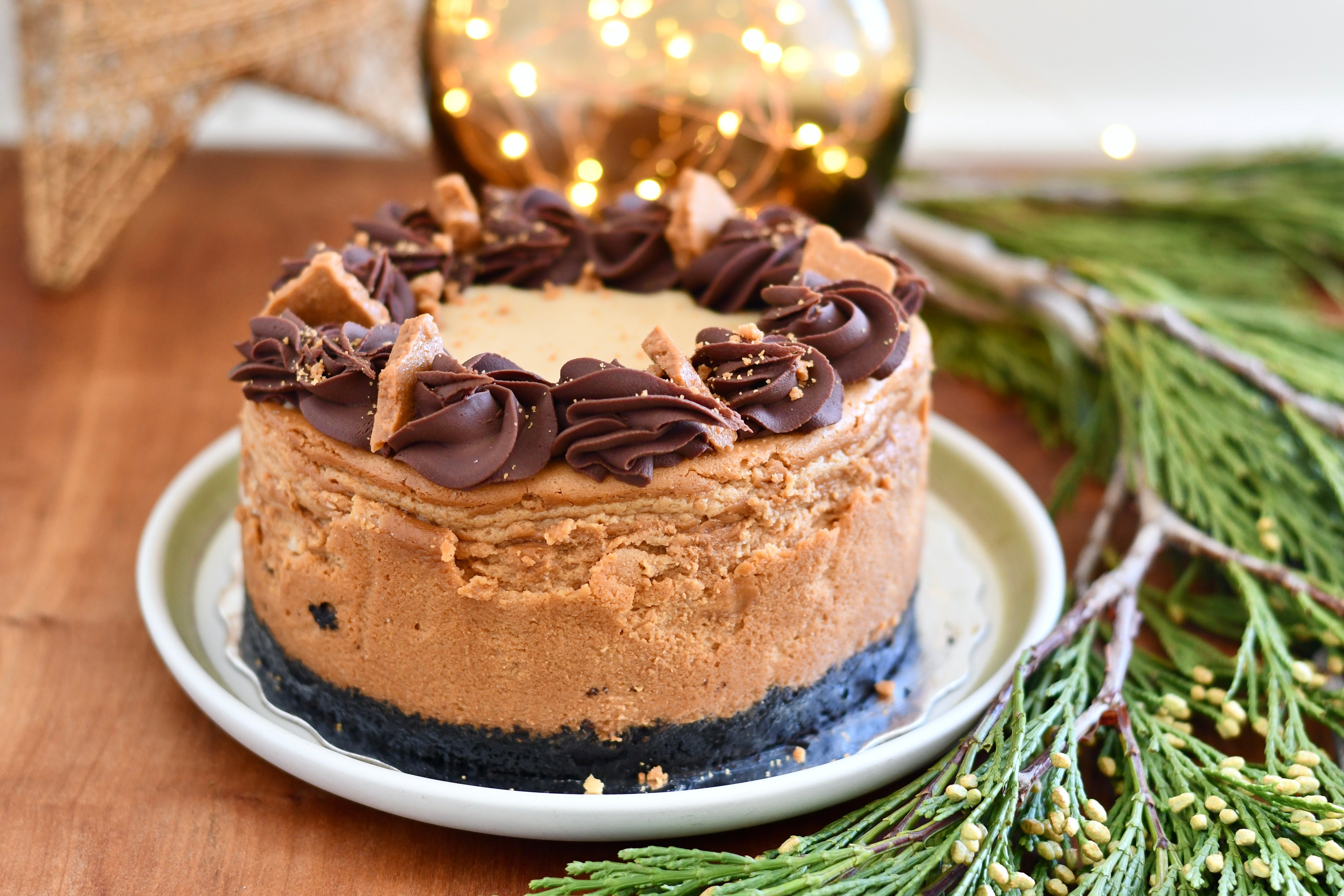 6" Bailey's Salted Caramel Cheesecake