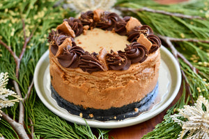 6" Bailey's Salted Caramel Cheesecake