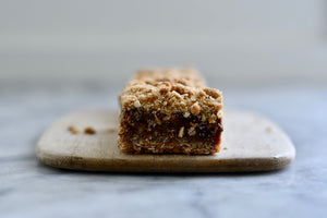 Orange Date Crumble Square