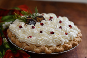 9" Eggnog Cream Pie