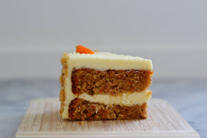 6" Walnut Carrot Cake with Lemon Cream Cheese Icing