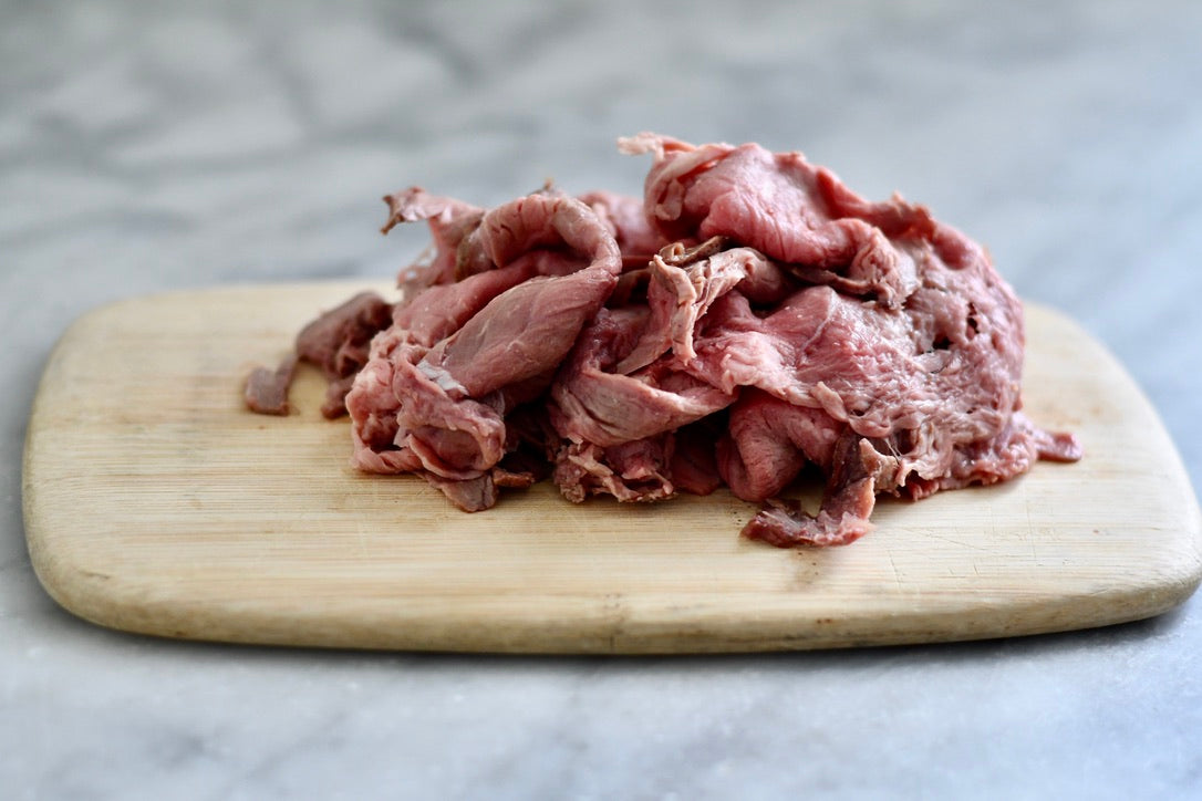 Sliced Rare Roast Beef