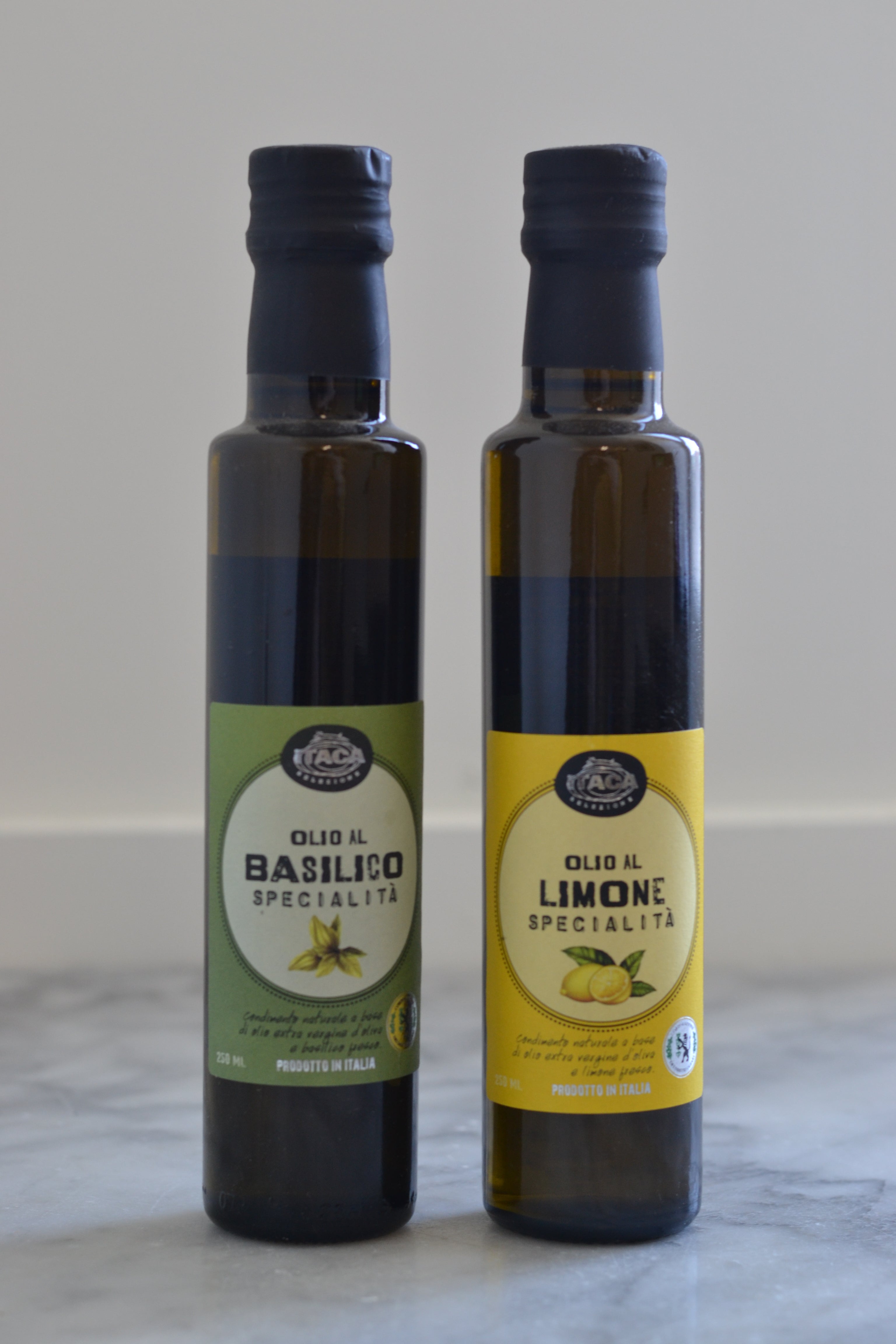 Basil and Lemon Oil