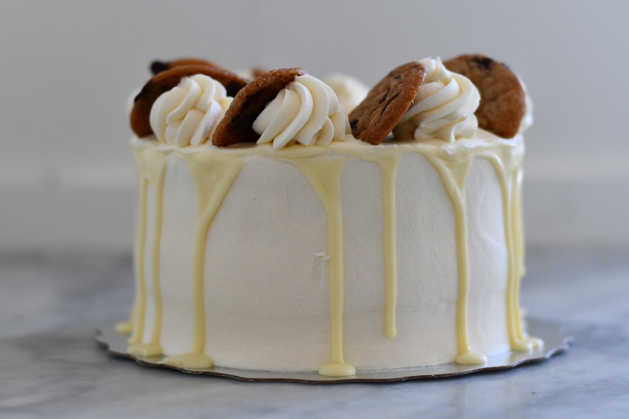 6" Milk & Cookies Cake