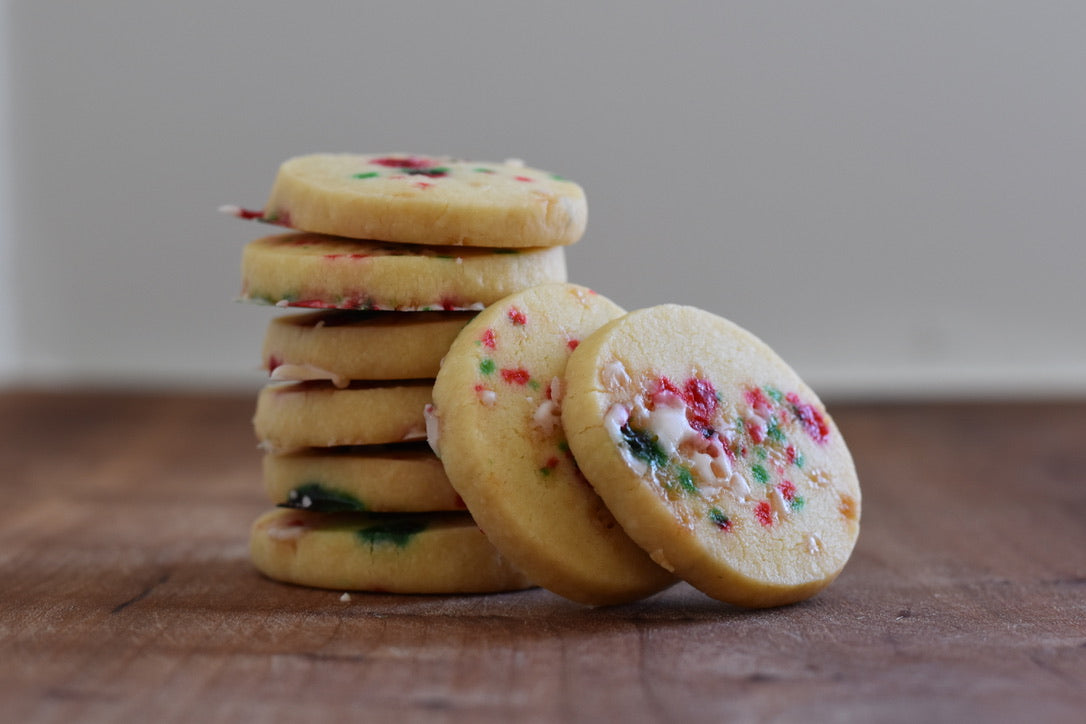 Candy Cane Shortbread