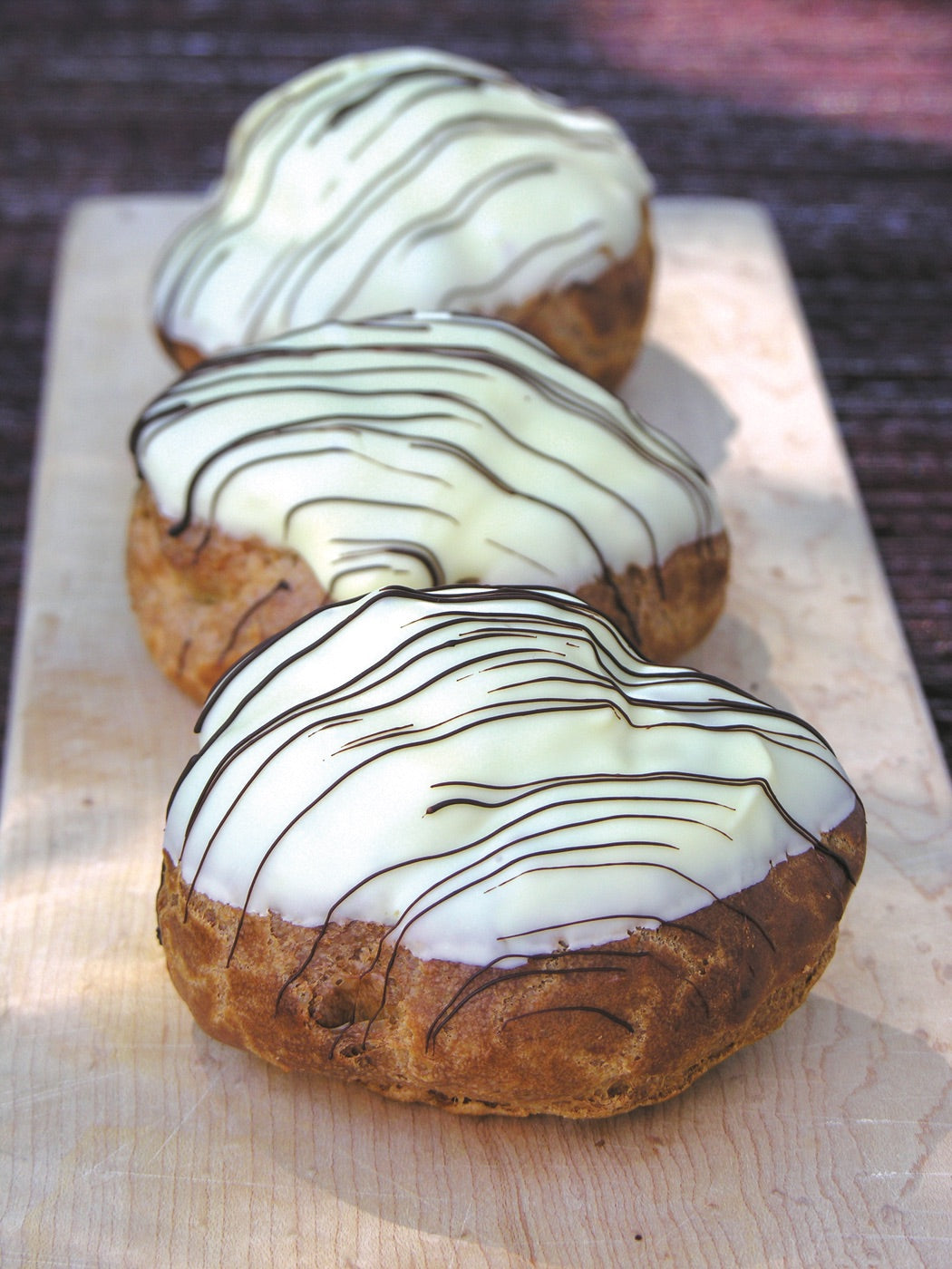 Double Chocolate Profiteroles