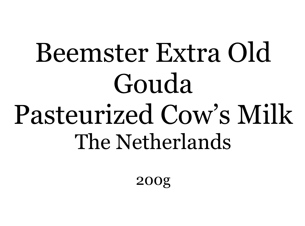 Beemster Extra Old Gouda 200g