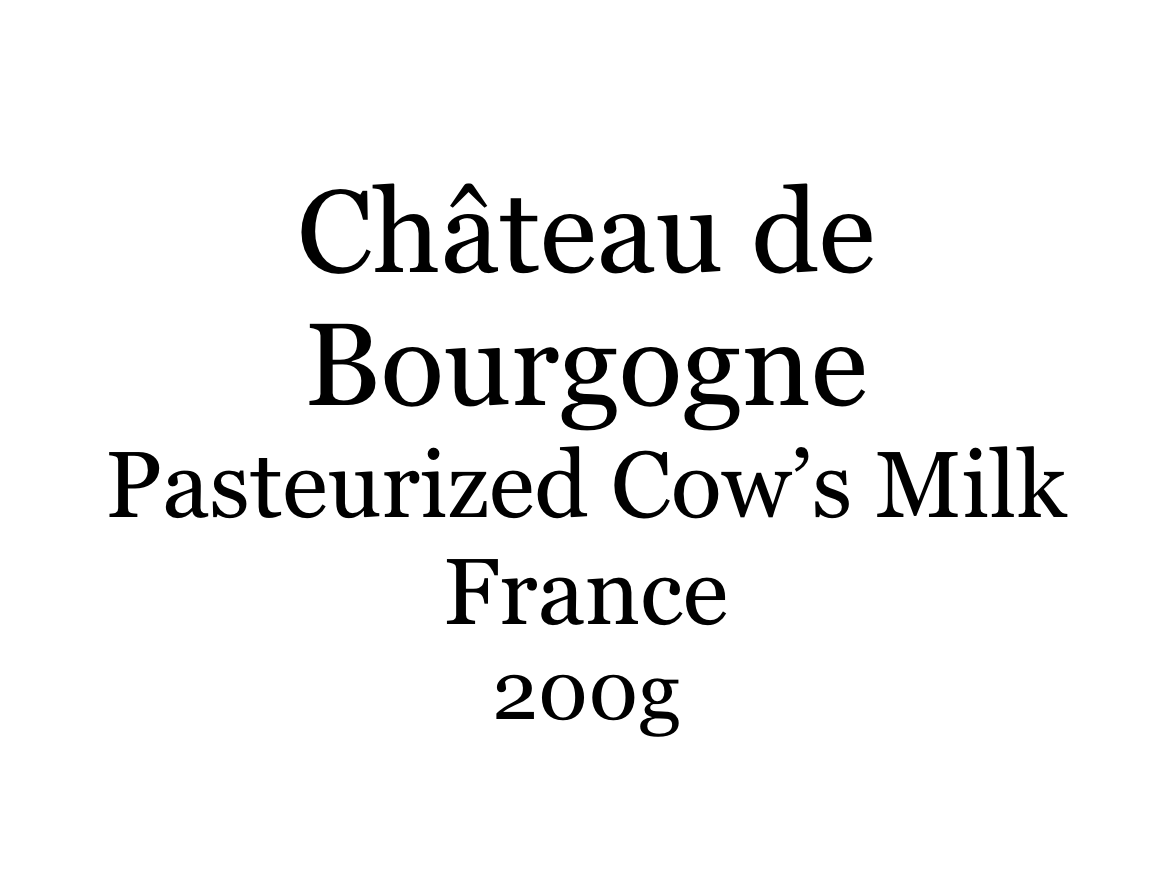 Château de Bourgogne 200g