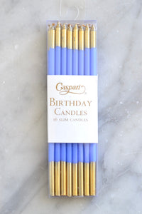 Caspari Slim Birthday Candles (16 pack)
