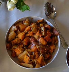 Maple Roasted Root Vegetables