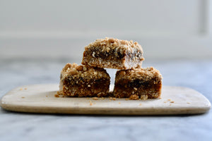 Orange Date Crumble Square